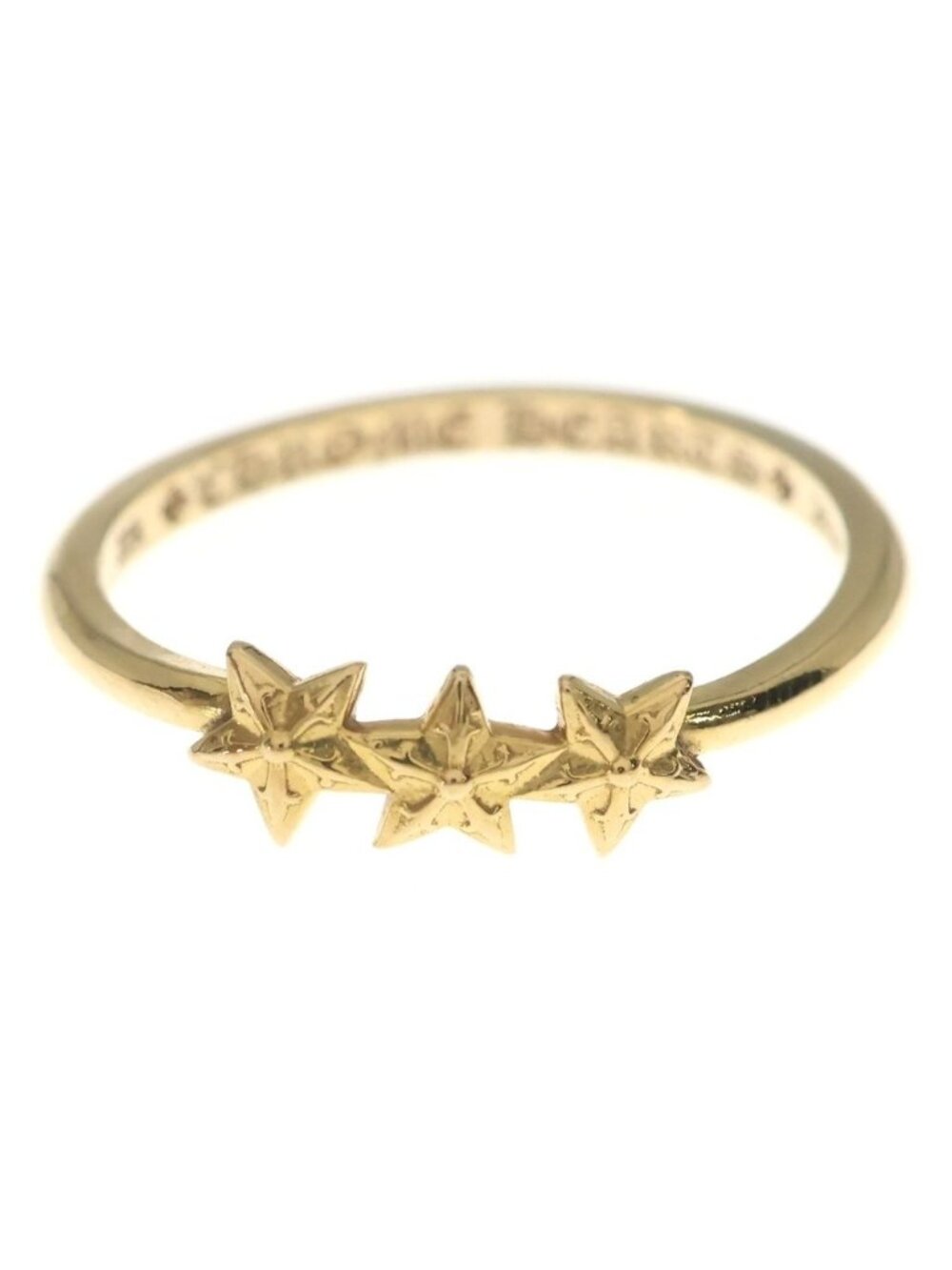 Chrome Hearts 22k Bubblgm Star Bubble Gum Ring Gold